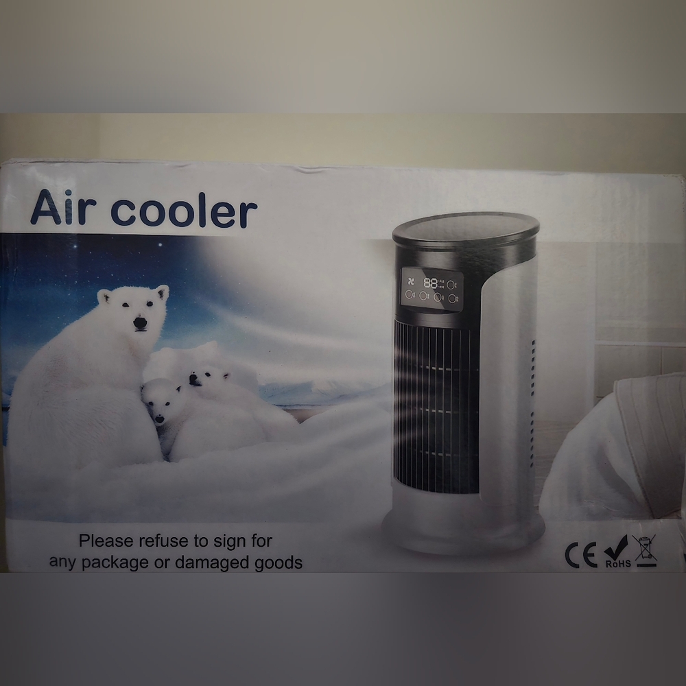 NEW Portable Air Cooler with LED Display